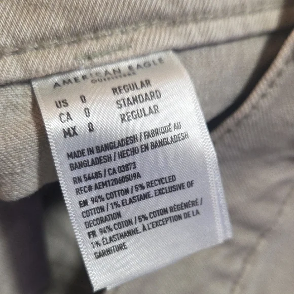 American Eagle Outfitters Gray Wide Leg Pants - Picture 3 of 8